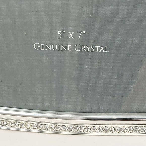Stunning Sherborne 5" x 7" Genuine Crystal Rhinestones Photo Frame New - Picture 4 of 10